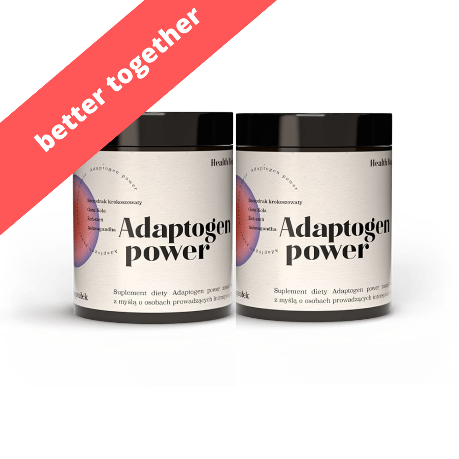 the real deal Adaptogen power 90 kapsułek x 2